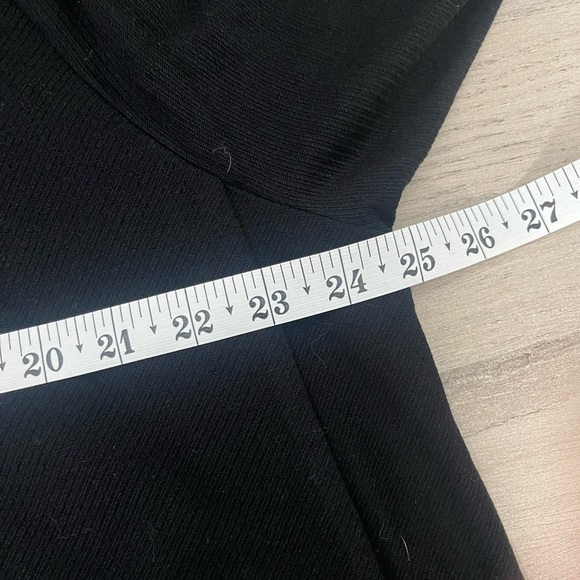 Eileen Fisher | Black Textured Open Front Blazer Jacket Tencel Career Office - Picture 9 of 12